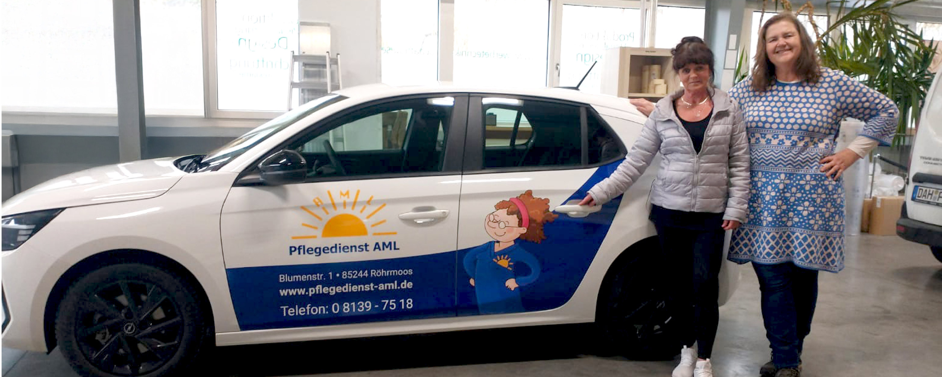 Pflegedienst-Fahrzeug